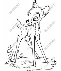  Charming playful deer