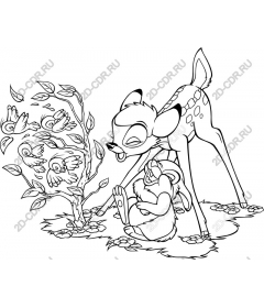  Charming Fawn and Bunny