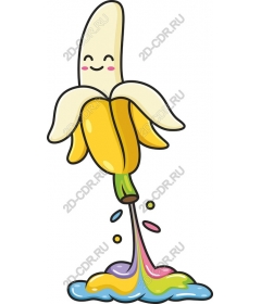 Fun banana splash