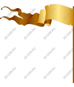  Elegant gold banner