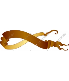  Elegant gold ribbon