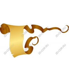  Elegant gold ribbon