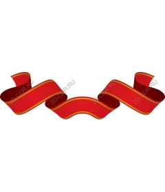  Elegant red ribbon