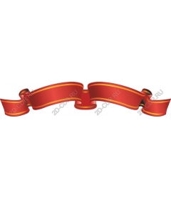  Elegant red ribbon
