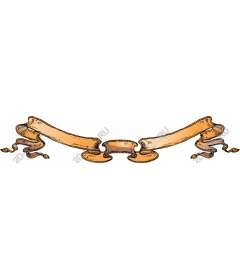 Vintage banner-scroll