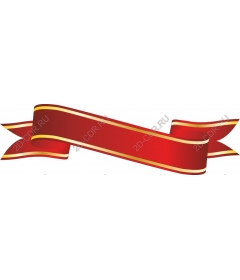  Elegant red ribbon