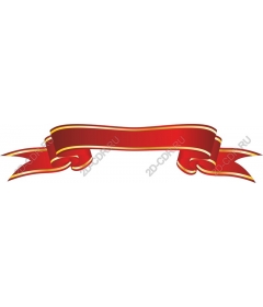  Elegant red ribbon