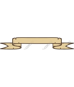 Vintage banner-ribbon