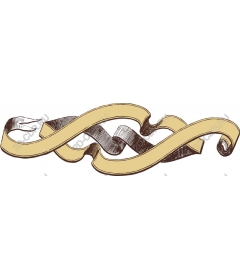  Elegant vintage banner-ribbon