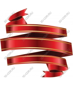  Elegant red decorative tape