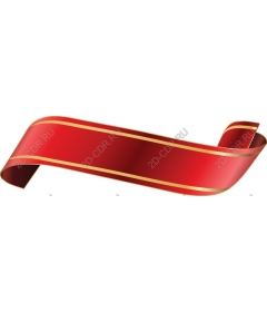  Elegant red ribbon
