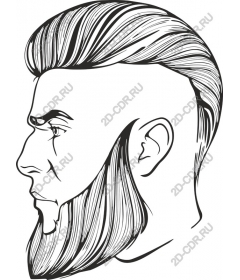  Stylish men's profile