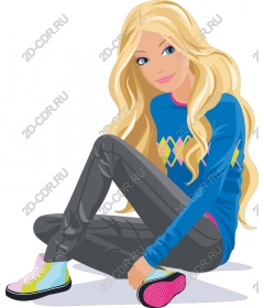  Chic stylish girl