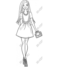 Fashion young woman