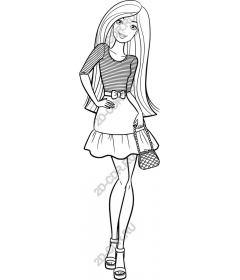 The chic fashionista
