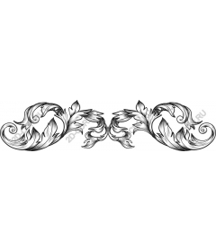 Floral decorative