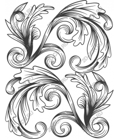  Elegant decorative swirls