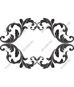 Exquisite black frame-twirl