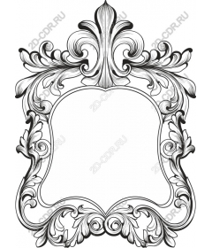 Elegant vintage frame