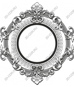 Exquisite vintage frame