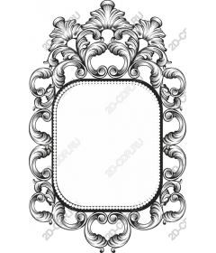 Vintage decorative frame