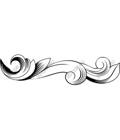 Elegant floral pattern