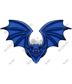  Fierce blue bat
