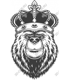  Королевская горилла с короной