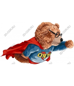  Bear-superhero