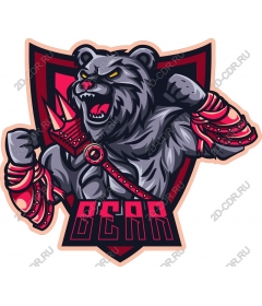 Свирепый воин-медведь