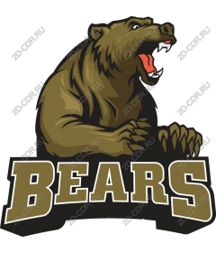  The ferocious roar of a bear