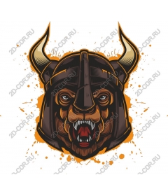  Fierce warrior-bear