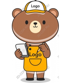  Cute character-the bear