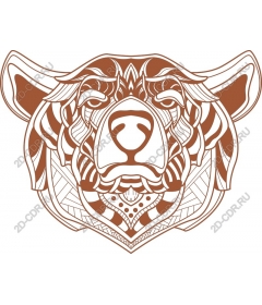  The mandala is "a Magnificent bear"