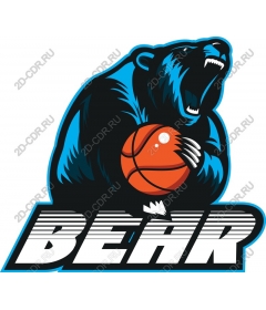 Ferocious bear basketball