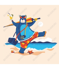 Summer Fun Bear