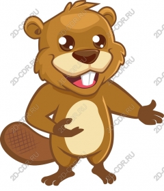  Adorable cartoon beaver