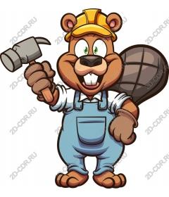 Adorable cartoon beaver