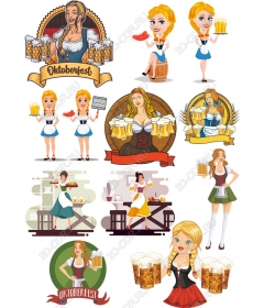 Set "Oktoberfest" - 9 Festive
