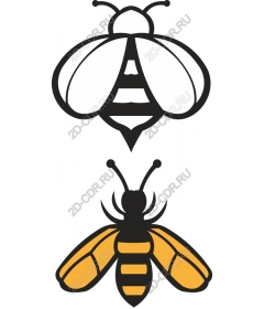 Stylized bee
