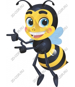  Buzzing bee cartoon