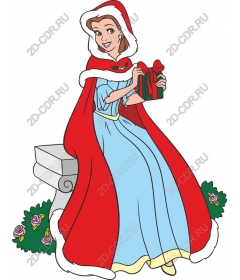  Festive joy: the character with the gift