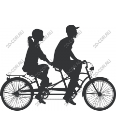  Joyful ride in tandem