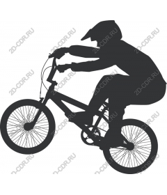  Велосипедист BMX