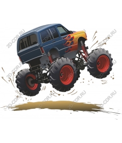  Adventure monster truck