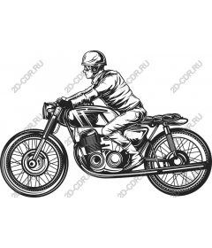  Classic motorcyclist