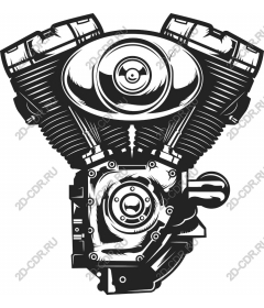  Мотоциклетный двигатель V-Twin