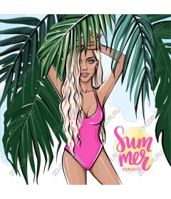  Tropical summer Paradise