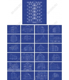 Набор архитектурных чертежей