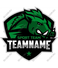  Талисман спортивной команды Fierce Boar